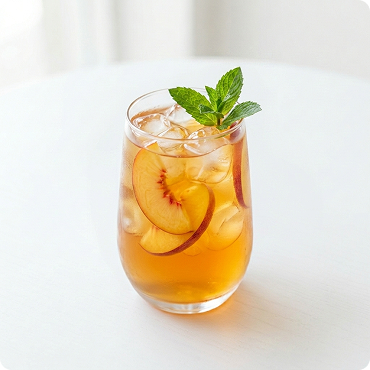 Iced Peach Tea